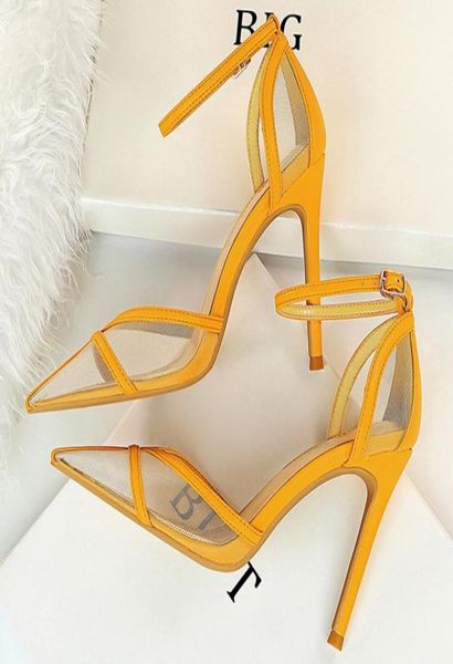 2021 women 10cm high heels yellow sandals lady stripper mesh nude strap sandles wedding bridal luxury prom pleaser shoes5578361, Black
2021 women 10cm high heels yellow sandals lady stripper mesh nude strap sandles wedding bridal luxury prom pleaser shoes5578361, Black