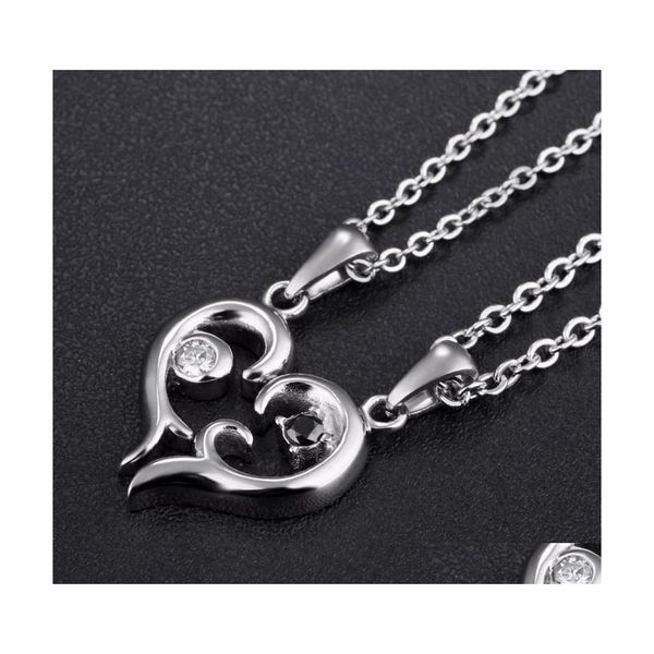 pendant necklaces set of 2 delicate couples heart necklace in stainless steel i love you friendship necklacependant drop delivery je dhkgo, Silver
pendant necklaces set of 2 delicate couples heart necklace in stainless steel i love you friendship necklacependant drop delivery je dhkgo, Silver