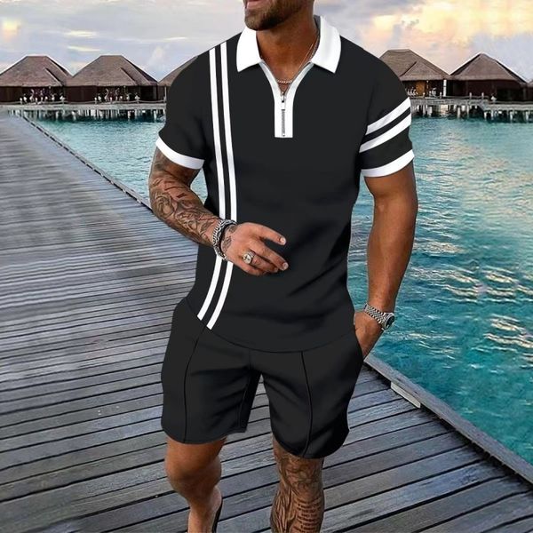 mens suits blazers summer clothing polo shirts with short sleeve 2 piece sets solid tracksuit shorts man suit fashion lapel social tshirt 23, White;black
mens suits blazers summer clothing polo shirts with short sleeve 2 piece sets solid tracksuit shorts man suit fashion lapel social tshirt 23, White;black
