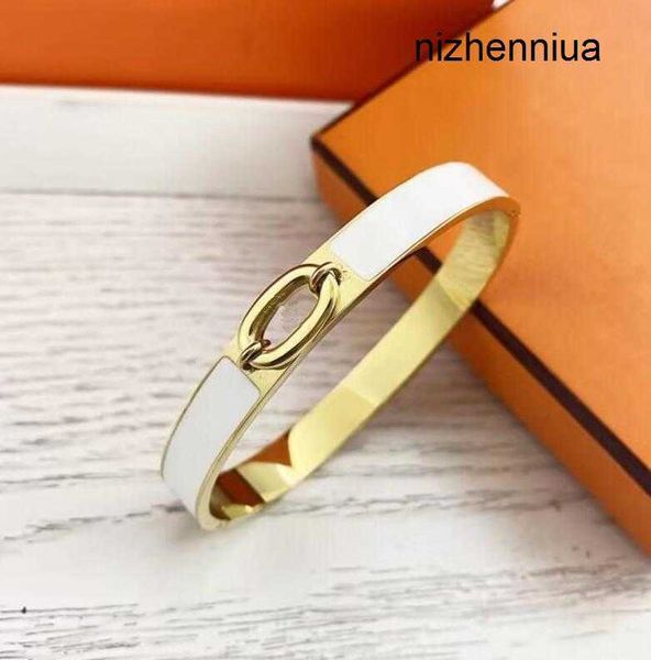 gold bangle bracelet classic h bracelet 18k bangle gold mens luxury brand enamel women birthday mother' day jewelry holiday gifts box n, Black
gold bangle bracelet classic h bracelet 18k bangle gold mens luxury brand enamel women birthday mother' day jewelry holiday gifts box n, Black