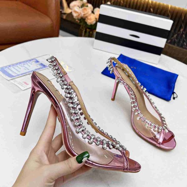 r women's sandals luxury fashion aquazzuras high heel sandals casual slide slippers bl042, Black
r women's sandals luxury fashion aquazzuras high heel sandals casual slide slippers bl042, Black