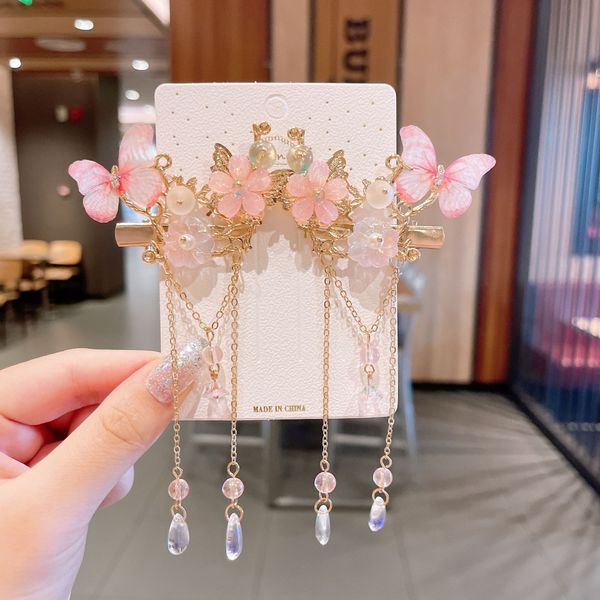 chinese style ancient hanfu headwear, children's hair clips, hair accessories, cute girls, baby tassels, bows, hair clips, korean side, Slivery;white
chinese style ancient hanfu headwear, children's hair clips, hair accessories, cute girls, baby tassels, bows, hair clips, korean side, Slivery;white