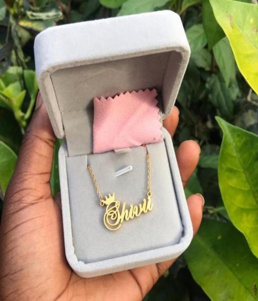 pendant necklaces custom crown name necklace for women gold stainless steel personalized nameplate jewelry princess christmas gift1357808, Silver
pendant necklaces custom crown name necklace for women gold stainless steel personalized nameplate jewelry princess christmas gift1357808, Silver