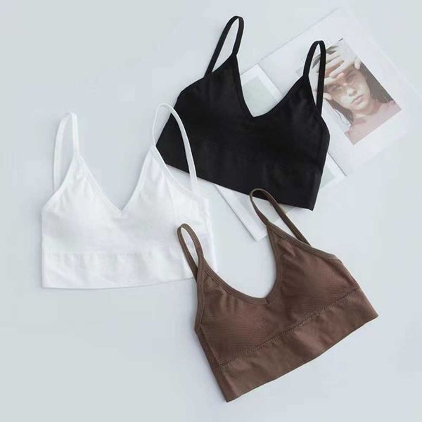 big u-shaped back chest wrap bra women's tank exercise yoga breathable gathering no steel ring suspender lingerie for womenancf, Red;black
big u-shaped back chest wrap bra women's tank exercise yoga breathable gathering no steel ring suspender lingerie for womenancf, Red;black