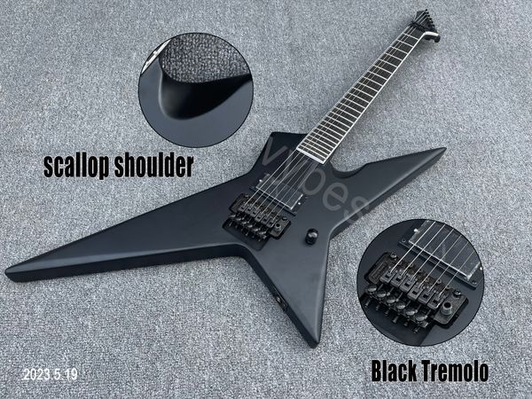 right hand electric guitar reversed headstock ebony fingerboard no inlay single white binding oly bridge pickup floyd rose black
right hand electric guitar reversed headstock ebony fingerboard no inlay single white binding oly bridge pickup floyd rose black