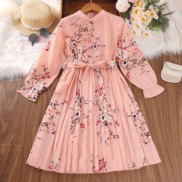 girl's dresses kids floral print princess dress for girls autumn child casual long sleeve back zipper a-line dress children clothing 23, Red;yellow
girl's dresses kids floral print princess dress for girls autumn child casual long sleeve back zipper a-line dress children clothing 23, Red;yellow