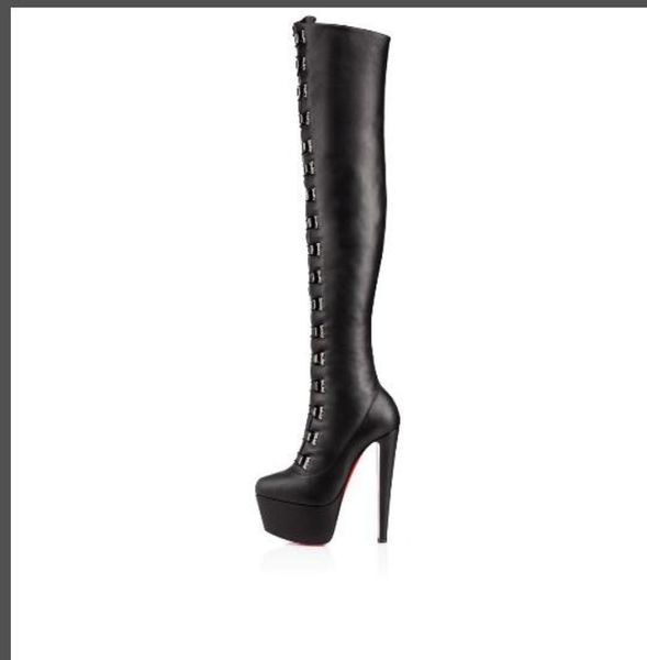 women black knee boots genuine leather buckle stiletto heel pointed toe boots personality fashion wed4836096
women black knee boots genuine leather buckle stiletto heel pointed toe boots personality fashion wed4836096