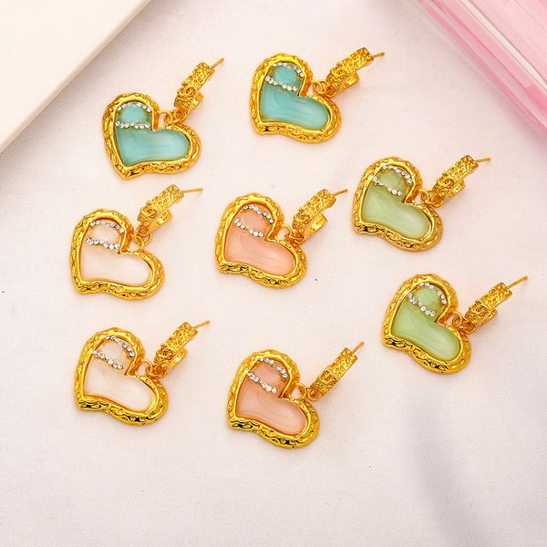 luxury brand designers double letters stud clip chain heart gold plated stainless steel geometric famous women crystal rhinestone earring we, Golden;silver
luxury brand designers double letters stud clip chain heart gold plated stainless steel geometric famous women crystal rhinestone earring we, Golden;silver