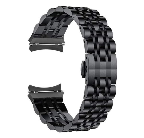 for samsung galaxy watch 4 5 5pro band 44mm 45mm galaxy watch 4 classic 46mm strap no gaps stainless steel bracelet curved end 2206483080, Black;brown
for samsung galaxy watch 4 5 5pro band 44mm 45mm galaxy watch 4 classic 46mm strap no gaps stainless steel bracelet curved end 2206483080, Black;brown