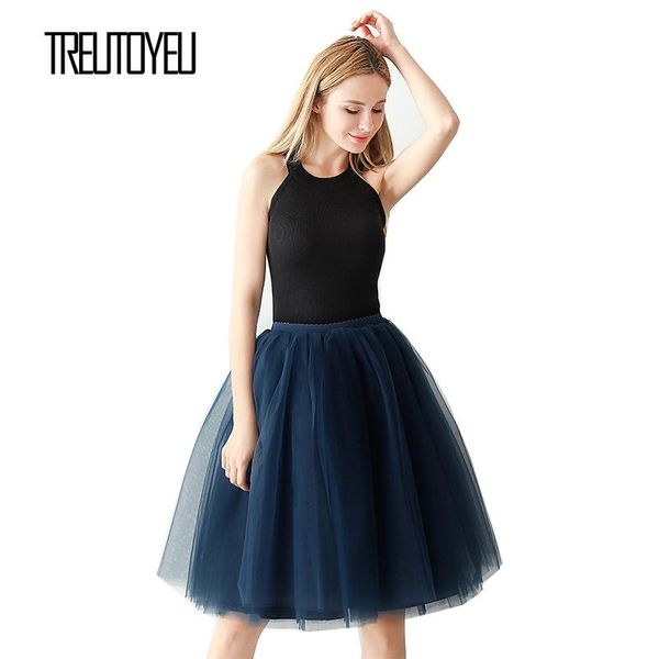 capris streetwear 6 layers 65cm midi pleated skirt women gothic high waist tulle skater skirt rokjes dames ropa mujer 2020 jupe femme, Black;white
capris streetwear 6 layers 65cm midi pleated skirt women gothic high waist tulle skater skirt rokjes dames ropa mujer 2020 jupe femme, Black;white