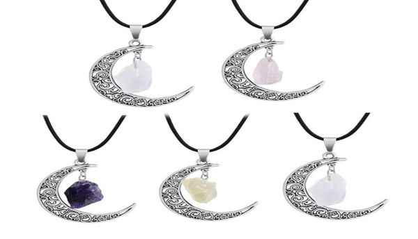 natural crystal stone necklaces starry sky moon gemstone pendant necklace sweater decoration fashion jewelry with chain4193361, Silver
natural crystal stone necklaces starry sky moon gemstone pendant necklace sweater decoration fashion jewelry with chain4193361, Silver
