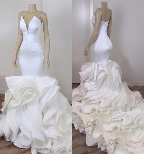 luxury mermaid wedding dresses backless sweetheart long train bridal wedding gowns with cascading ruffles organza skirt2488608, White
luxury mermaid wedding dresses backless sweetheart long train bridal wedding gowns with cascading ruffles organza skirt2488608, White