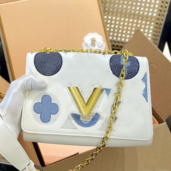 women twist bag handbag logo knob lock chain bags designer shoulder crossbody wallet lady monograms embroidery messenger flip hobo purses dh
women twist bag handbag logo knob lock chain bags designer shoulder crossbody wallet lady monograms embroidery messenger flip hobo purses dh