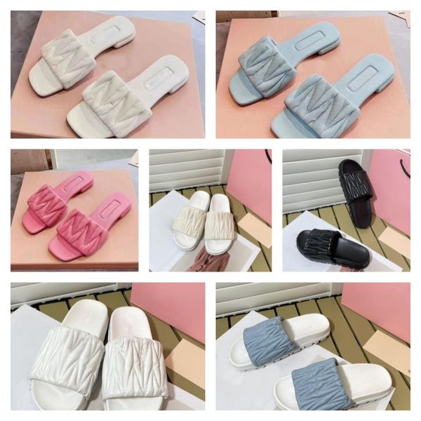 designer sandals new ruffled square sandals fflip-flops sandals women leather faced open toe ladies' beach slippers with box, Black
designer sandals new ruffled square sandals fflip-flops sandals women leather faced open toe ladies' beach slippers with box, Black