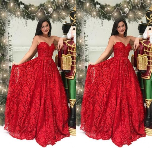 red lace beaded elegant formal evening dresses 2021 strapless open back ruched red carpet dress prom dresses long formal gow7283571, Black;red
red lace beaded elegant formal evening dresses 2021 strapless open back ruched red carpet dress prom dresses long formal gow7283571, Black;red
