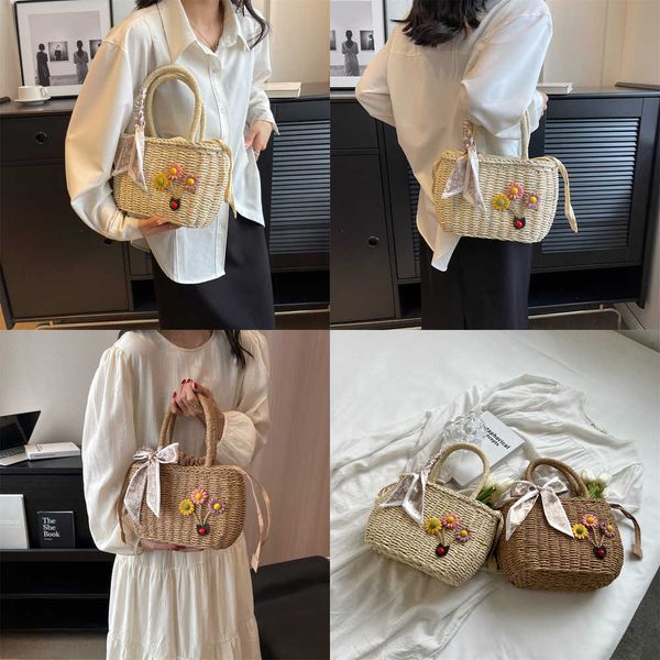 nxy flower design women small weave straw tote bag summer travel beach bags lady rattan handbags with ribbon 230424
nxy flower design women small weave straw tote bag summer travel beach bags lady rattan handbags with ribbon 230424