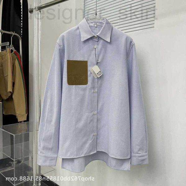 women's blouses & shirts designer ouses new est pocket lther stripe men's and women's shirt casual ho75, White
women's blouses & shirts designer ouses new est pocket lther stripe men's and women's shirt casual ho75, White