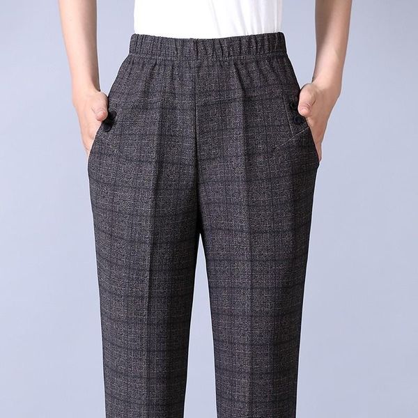 capris autumn winter middl aged women warm velvet elastic waist casual straight pants female trousers plus size clothing, Black;white
capris autumn winter middl aged women warm velvet elastic waist casual straight pants female trousers plus size clothing, Black;white