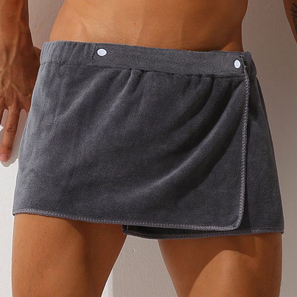 men's sleepwear clever-menmode sleep bottoms microfiber pajamas men nightwear short towel pants side split bathrobe culottes soft thick, Black;brown
men's sleepwear clever-menmode sleep bottoms microfiber pajamas men nightwear short towel pants side split bathrobe culottes soft thick, Black;brown