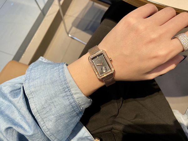 watch quartz womens watches 34mm silver wristband waterproof all stainless steel wristband fashion designer wristwatch chan8, Slivery;brown
watch quartz womens watches 34mm silver wristband waterproof all stainless steel wristband fashion designer wristwatch chan8, Slivery;brown
