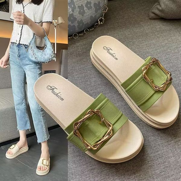 summer fashion slippers outdoor fairy wind comfortable soft sole personality beautiful non-slip sandals, Black
summer fashion slippers outdoor fairy wind comfortable soft sole personality beautiful non-slip sandals, Black