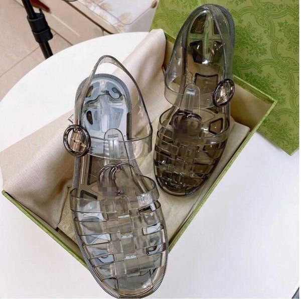 2023 designer women's jelly sandal slippers sandals rubber shoes flip flops candy transparent clear women double pvc flat buckle beach, Black
2023 designer women's jelly sandal slippers sandals rubber shoes flip flops candy transparent clear women double pvc flat buckle beach, Black