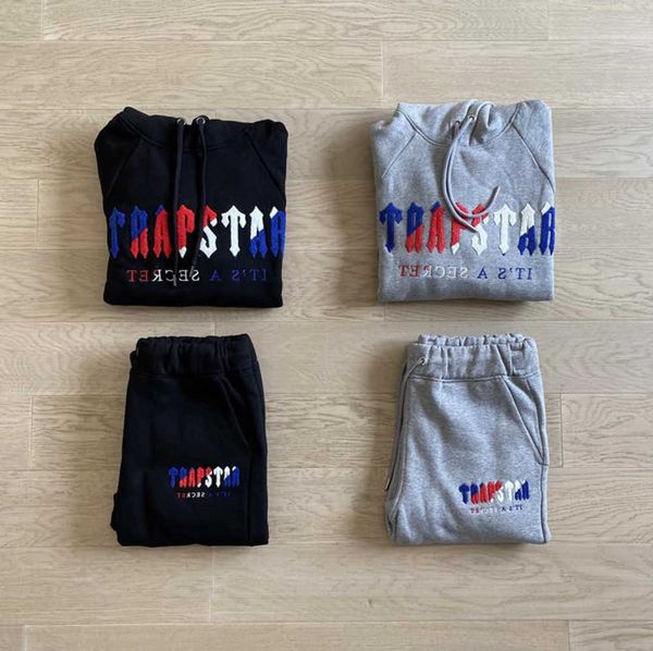 men's tracksuits sportswear trapstar embroidery suits men sports hoodie jogging casual sweatpants for new high end 38ess, Gray
men's tracksuits sportswear trapstar embroidery suits men sports hoodie jogging casual sweatpants for new high end 38ess, Gray