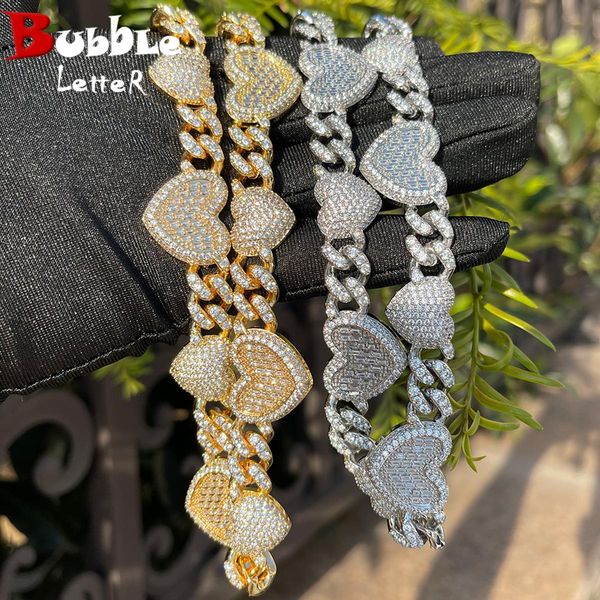 necklaces bubble letter baguette heart cuban link chain for women choker real gold plated iced out necklace hip hop rapper jewelry, Silver
necklaces bubble letter baguette heart cuban link chain for women choker real gold plated iced out necklace hip hop rapper jewelry, Silver