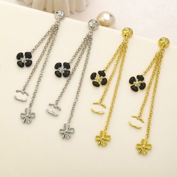 brand necklace luxury long chain dangle eardrop earrings 2023 brand designer letter flower earring statement ear stud for women women party, Golden
brand necklace luxury long chain dangle eardrop earrings 2023 brand designer letter flower earring statement ear stud for women women party, Golden