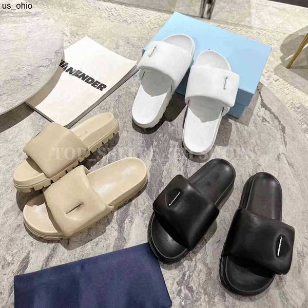 slippers designer slippers soft padded nappa leather slides women pool pillow comfort mules platform sandal triangle letters summer sliders, Black
slippers designer slippers soft padded nappa leather slides women pool pillow comfort mules platform sandal triangle letters summer sliders, Black