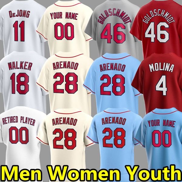 28 nolan arenado baseball jerseys paul goldschmidt yadier molina miles mikolas willson contreras adam wainwright bader dejong lars nootbaar, Blue;black
28 nolan arenado baseball jerseys paul goldschmidt yadier molina miles mikolas willson contreras adam wainwright bader dejong lars nootbaar, Blue;black