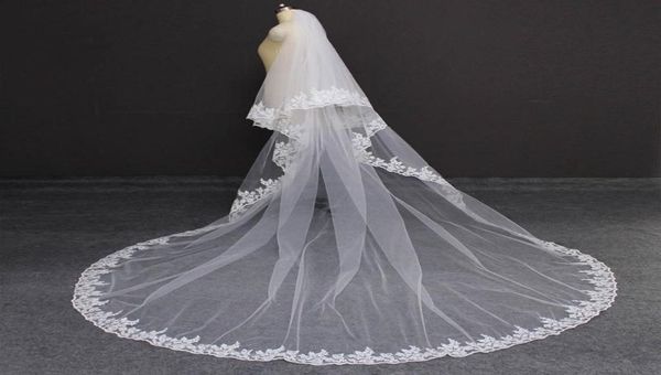 bridal veils lace cathedral 2 layers wedding veil 3 meters 2t cover face with comb blusher accessories1198321, Black
bridal veils lace cathedral 2 layers wedding veil 3 meters 2t cover face with comb blusher accessories1198321, Black