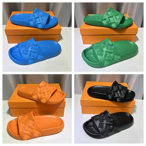 designer men slide women slippers eva pool pillow comfort flat slippers beach flip flops bathroom women sandals with box, Black
designer men slide women slippers eva pool pillow comfort flat slippers beach flip flops bathroom women sandals with box, Black