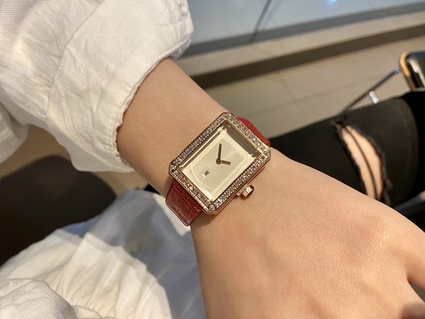 watch quartz womens watches 34mm silver wristband waterproof all stainless steel wristband fashion designer wristwatch chan7, Slivery;brown
watch quartz womens watches 34mm silver wristband waterproof all stainless steel wristband fashion designer wristwatch chan7, Slivery;brown
