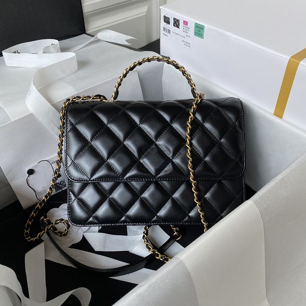 10a retro mirror quality designer chain bag shiny calfskin handbag 10a mirror quality small flap bag with handle with box c052
10a retro mirror quality designer chain bag shiny calfskin handbag 10a mirror quality small flap bag with handle with box c052