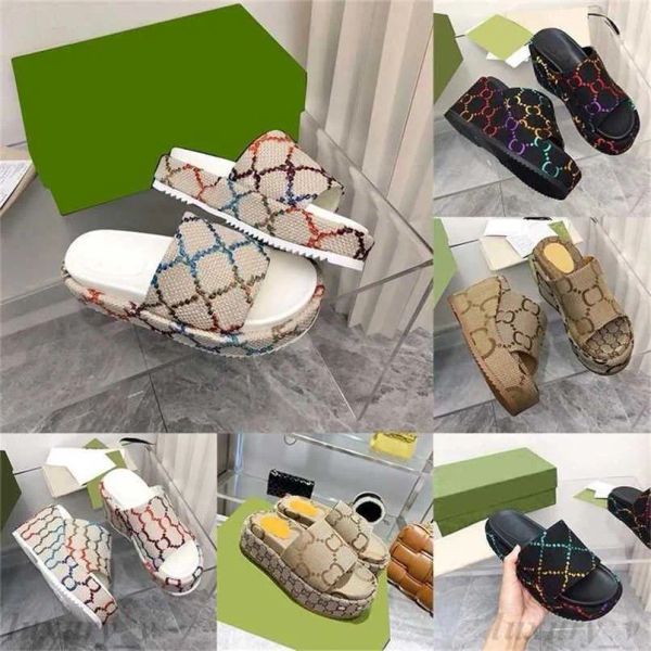 designer double g slippers slide men women fashion sandals thick bottom flat high heels flip flops shoes embroidered platform rubber san gck, Black
designer double g slippers slide men women fashion sandals thick bottom flat high heels flip flops shoes embroidered platform rubber san gck, Black