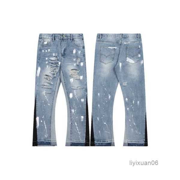 mens jeans pants galleryes sweatpants dept speckled letter print men's women's couple loose versatile casual straight 15 nkvh, Blue
mens jeans pants galleryes sweatpants dept speckled letter print men's women's couple loose versatile casual straight 15 nkvh, Blue