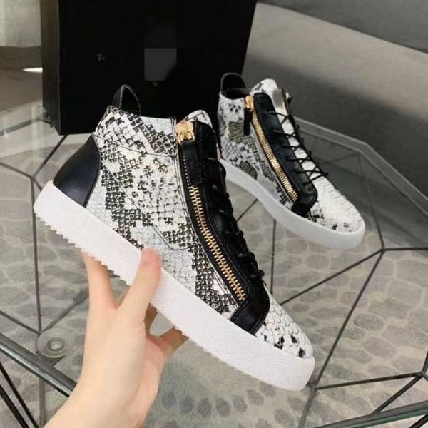 male platform fashion comfortable double zippers sneakers casual outdoor martin boots mens brand high snakeskin sneakers, Black
male platform fashion comfortable double zippers sneakers casual outdoor martin boots mens brand high snakeskin sneakers, Black