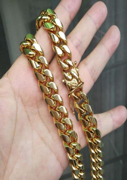 2018 new 8mm10mm12mm14mm stainless steel curb cuban chain necklace boys mens fashion chain dragon clasp gold rosegold jewelry3968934, Silver
2018 new 8mm10mm12mm14mm stainless steel curb cuban chain necklace boys mens fashion chain dragon clasp gold rosegold jewelry3968934, Silver