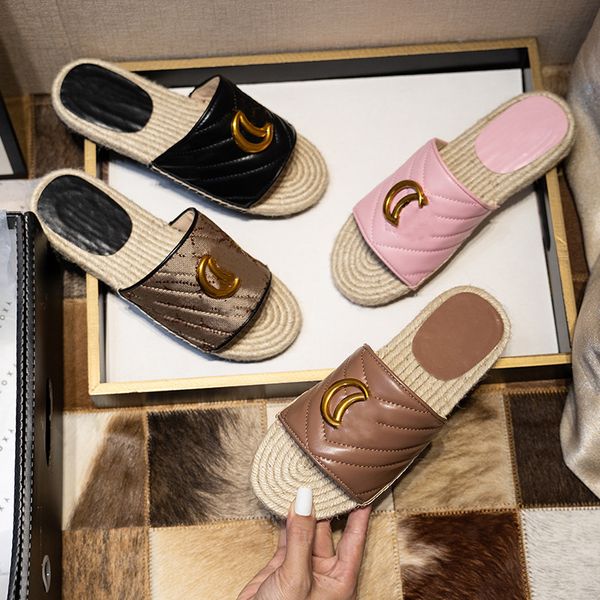 2023 summer slippers sandles designer womens sandales embroidery g metal buckle canvas leather fashion straw weave fisherman slides flip flo, Black
2023 summer slippers sandles designer womens sandales embroidery g metal buckle canvas leather fashion straw weave fisherman slides flip flo, Black