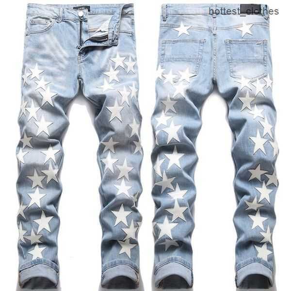 men's jeans am european jean with holes printing trend elastic slim fit pants high end versatile 3172 mm70gg2 3 5s2g, Blue
men's jeans am european jean with holes printing trend elastic slim fit pants high end versatile 3172 mm70gg2 3 5s2g, Blue