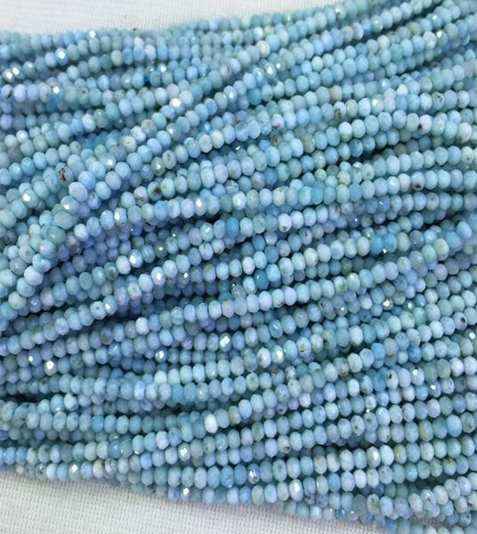 natural genuine dominican blue larimar hand cut loose gemstone faceted small rondelle beads 2x3mm 16quot 053534951122, Black
natural genuine dominican blue larimar hand cut loose gemstone faceted small rondelle beads 2x3mm 16quot 053534951122, Black