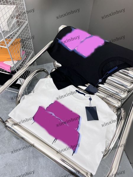 xinxinbuy men designer tee t shirt 23ss 1854 3d letter printing short sleeve cotton women black white blue purple s-xl, Black;brown
xinxinbuy men designer tee t shirt 23ss 1854 3d letter printing short sleeve cotton women black white blue purple s-xl, Black;brown