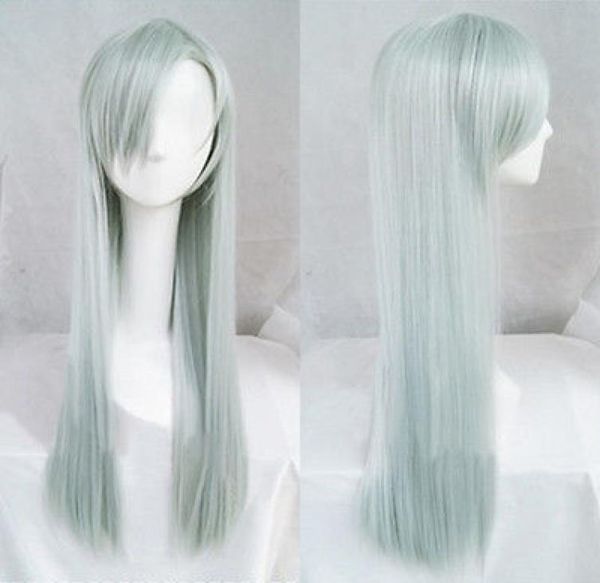 the seven deadly sins elizabeth liones 80cm long gray cyan cosplay hair wig s0247010936, Black;brown
the seven deadly sins elizabeth liones 80cm long gray cyan cosplay hair wig s0247010936, Black;brown