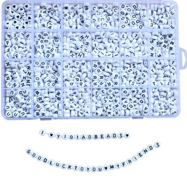 new fashion mix 26pcs english letters acrylic beads for diy charm bracelet necklaces 1200pcs round letter bead one box packing1687757, Black
new fashion mix 26pcs english letters acrylic beads for diy charm bracelet necklaces 1200pcs round letter bead one box packing1687757, Black