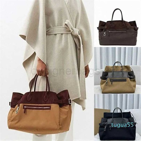 row the handle bag designer nylon and suede exterior and lining handbags tote fashion
row the handle bag designer nylon and suede exterior and lining handbags tote fashion