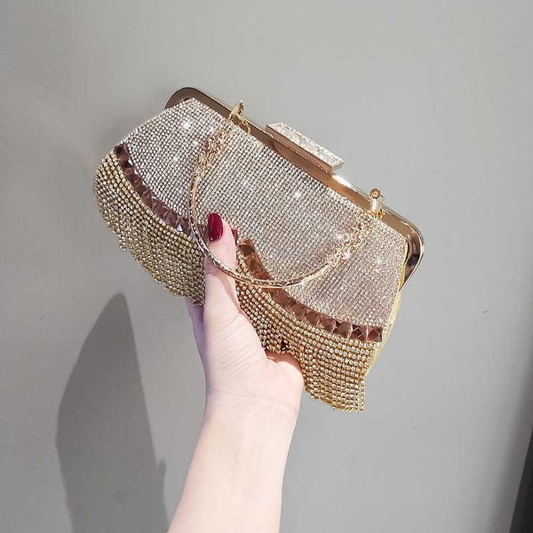 evening bags new design rhinestones tassel day clutch luxury party handbags with shoulder chain purse 230427
evening bags new design rhinestones tassel day clutch luxury party handbags with shoulder chain purse 230427