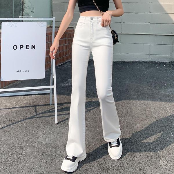 jeans summer flared jeans woman high waist denim trousers for female korean elastic skinny fashion classic leisure wide leg pants, Blue
jeans summer flared jeans woman high waist denim trousers for female korean elastic skinny fashion classic leisure wide leg pants, Blue