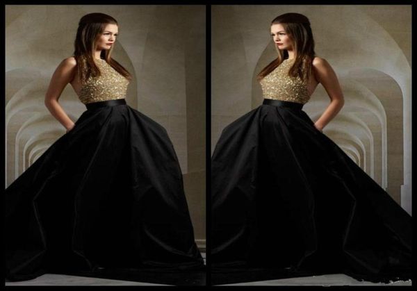 elie saab evening dresses 2016 stunning gold sequins and black skirt halter backless formal evening gowns sweep train prom dresses4092690, Black;red
elie saab evening dresses 2016 stunning gold sequins and black skirt halter backless formal evening gowns sweep train prom dresses4092690, Black;red