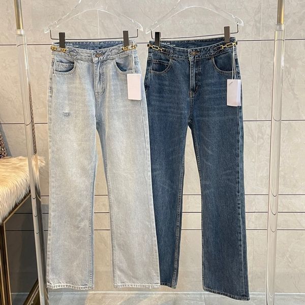 women's jeans autumn lisa same trolley metal decoration medium high waist micro -lan as old denim pants female versatile 230519, Blue
women's jeans autumn lisa same trolley metal decoration medium high waist micro -lan as old denim pants female versatile 230519, Blue